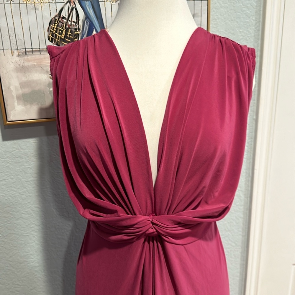Love Squared • Berry Color Maxi Dress • Sz 2X • NWT!